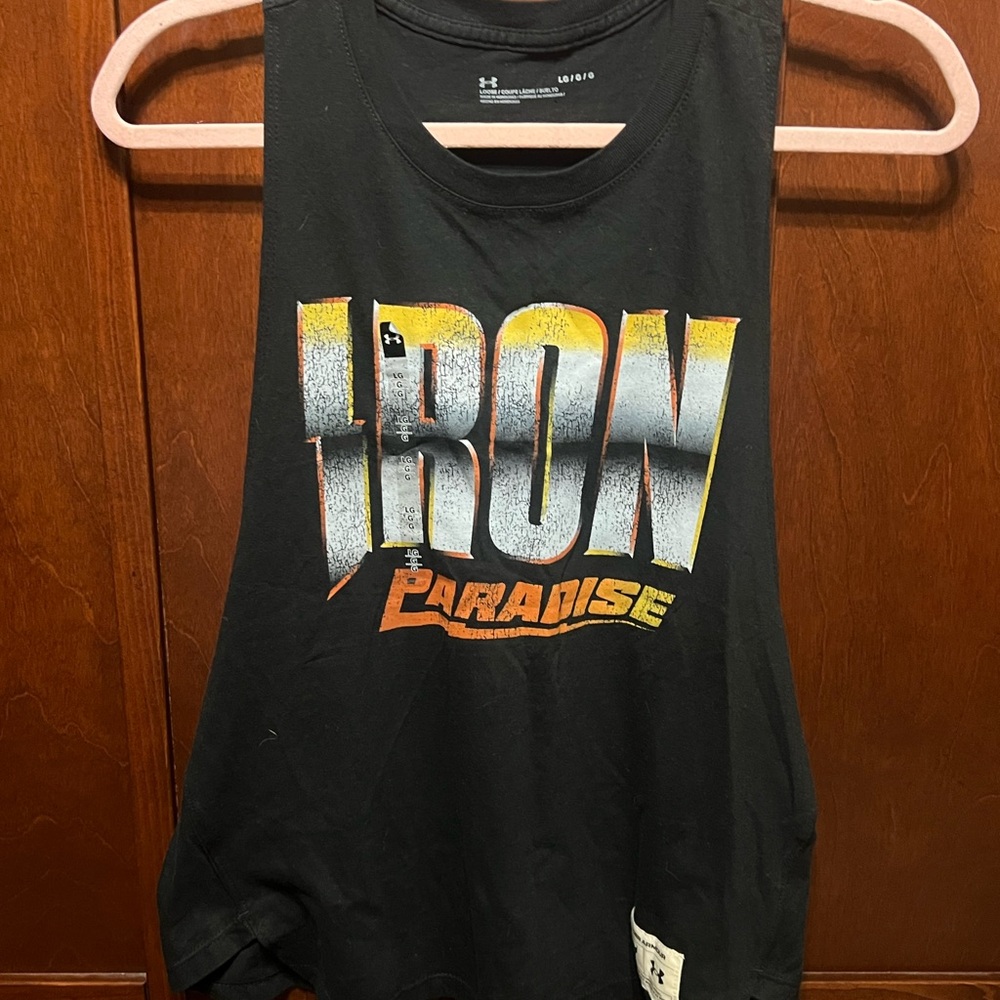 Under Armour Black Iron Paradise Tank Top